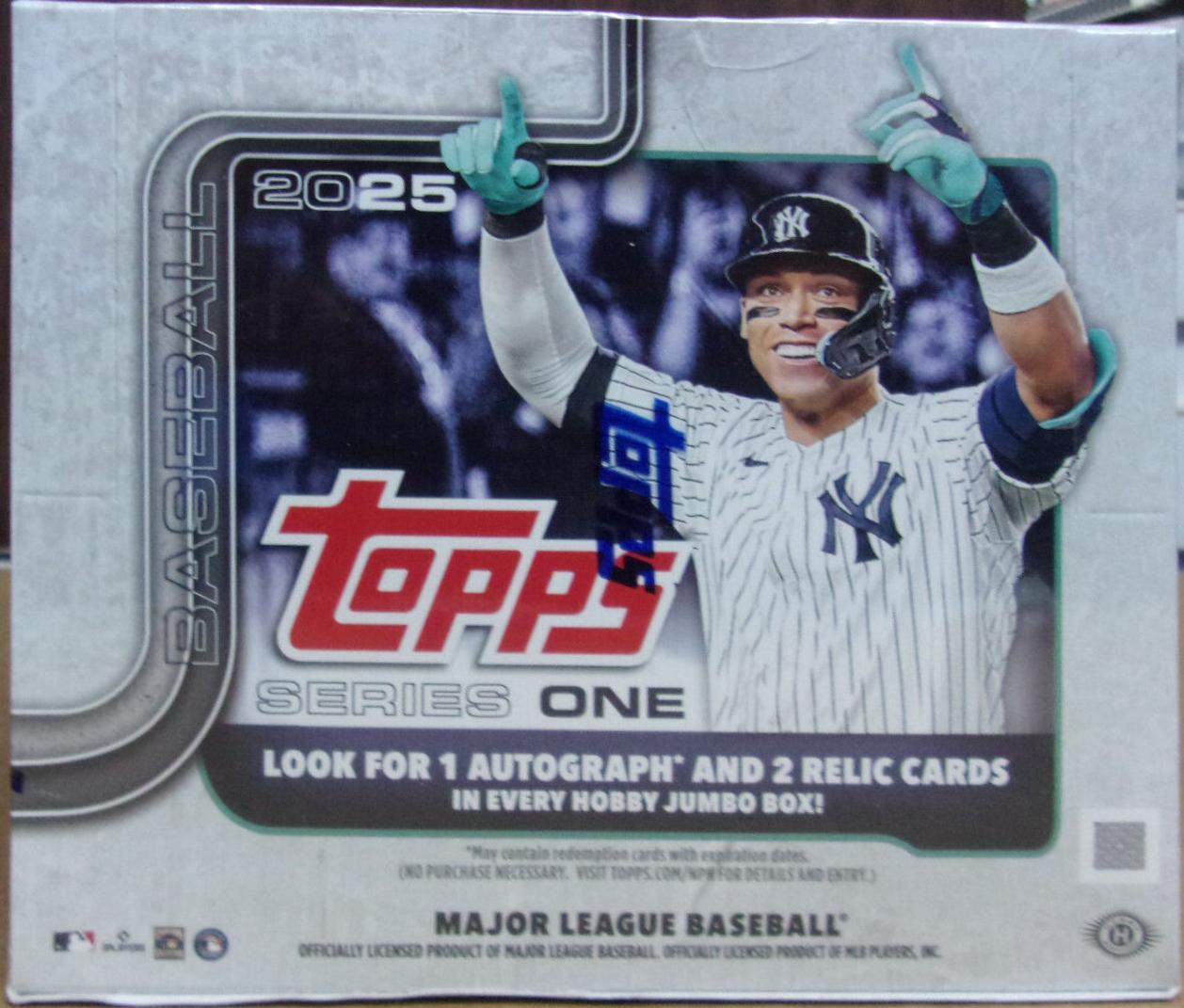 Jumbo Box Baseball Cards 2025 Topps