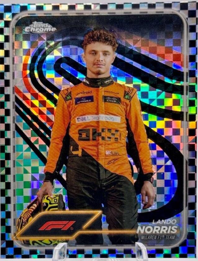 PSA10 Topps Lando Norris Refractor