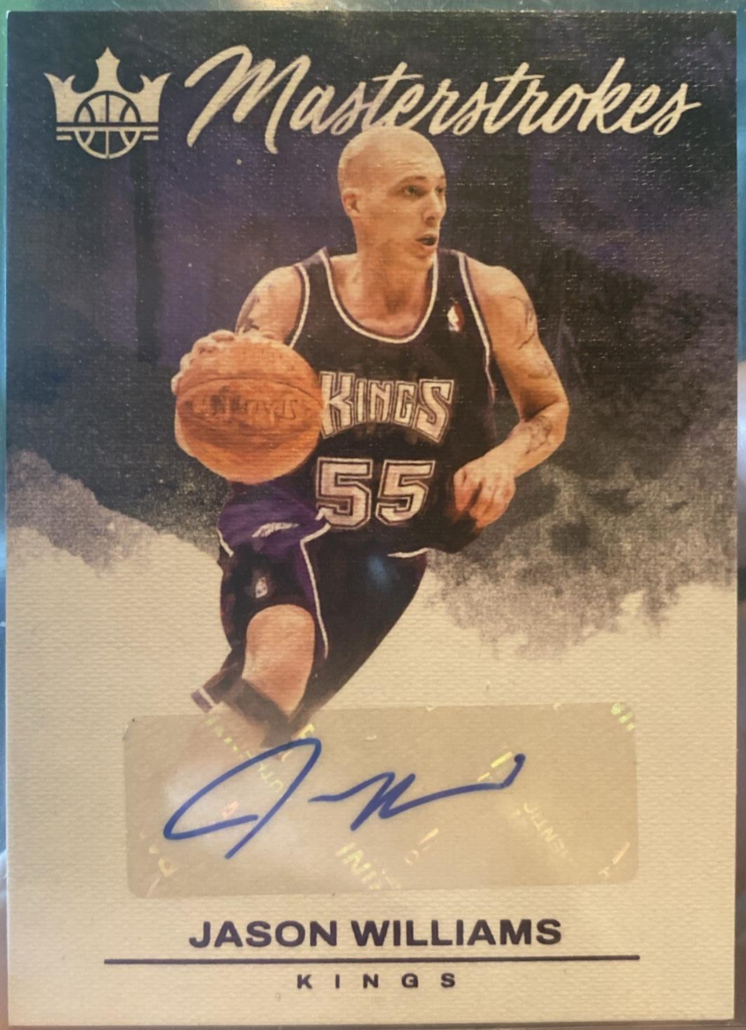 Jason Williams #MS-WIL 2023 Panini Court Kings Masterstrokes Basketball