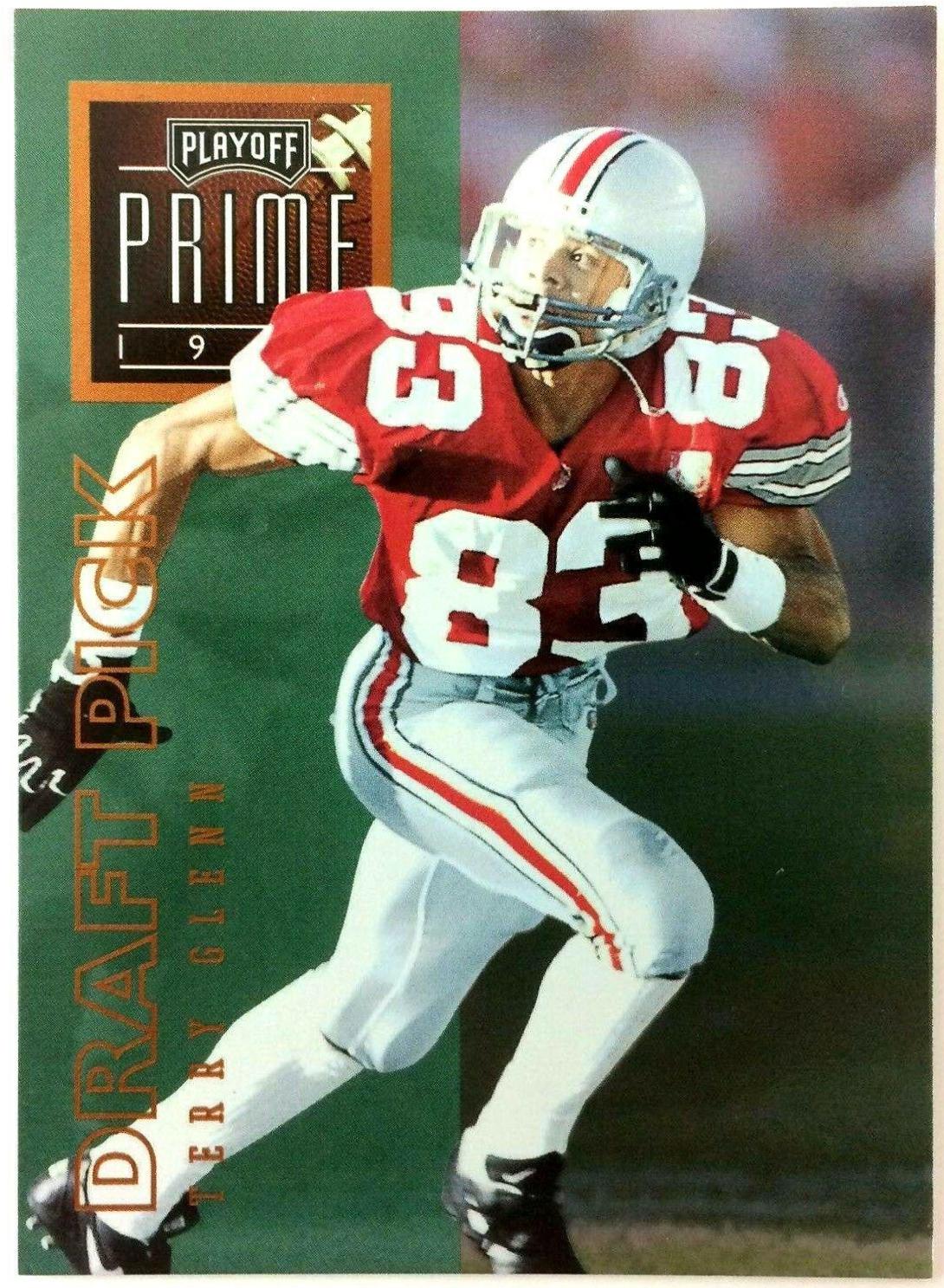 Terry Glenn #55 1996 Playoff Prime Football