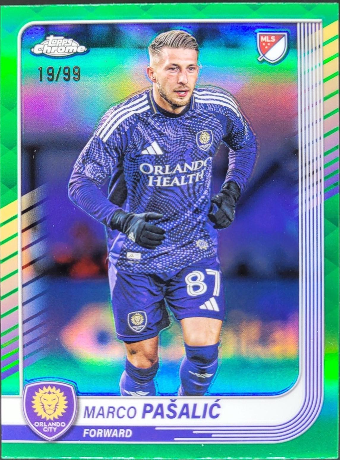 Marco Pasalic [Green Refractor] #113