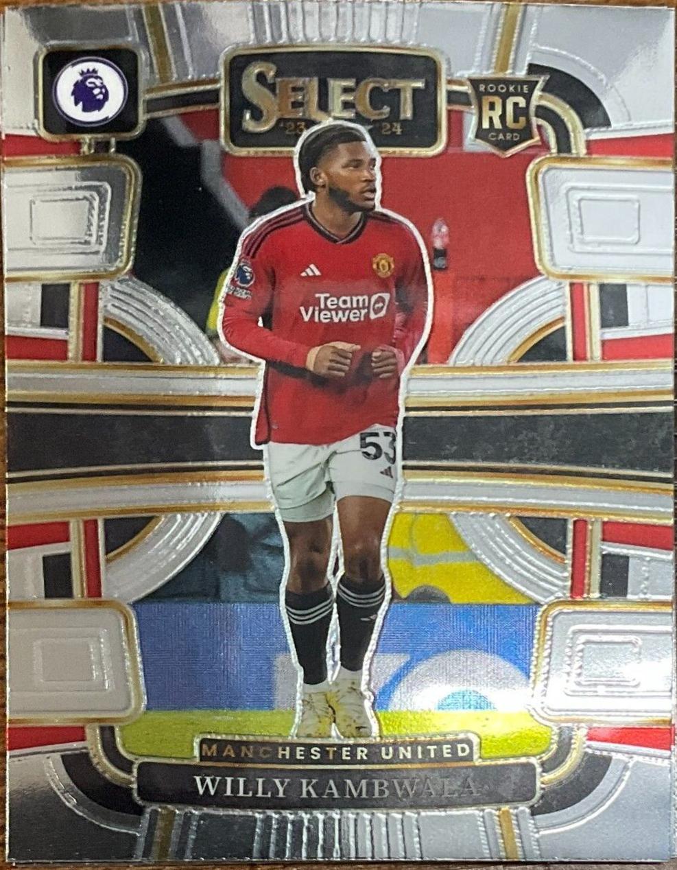 Willy Kambwala #69 Soccer Cards 2023 Panini Select Premier League