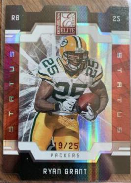 Ryan Grant #37 Football Cards 2009 Panini Donruss Elite