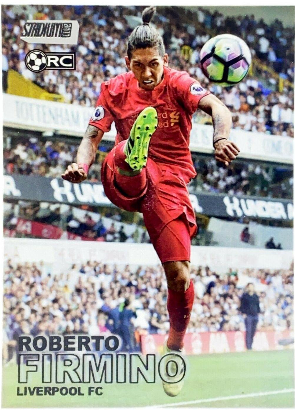 Roberto Firmino #73 Soccer Cards 2016 Stadium Club Premier League