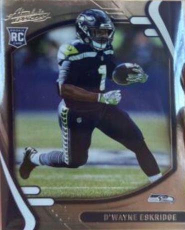 D'Wayne Eskridge #118 Football Cards 2021 Panini Absolute