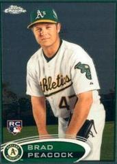 Brad Peacock #163 Baseball Cards 2012 Topps Chrome Prices