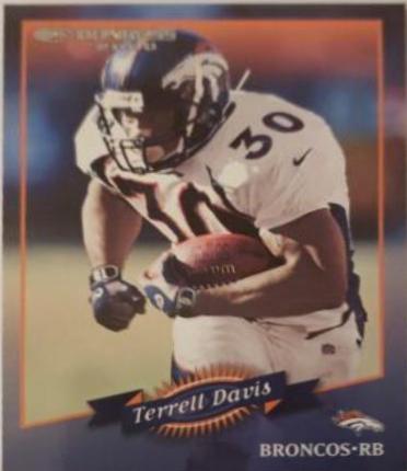 Terrell Davis #48 2000 Panini Donruss Football