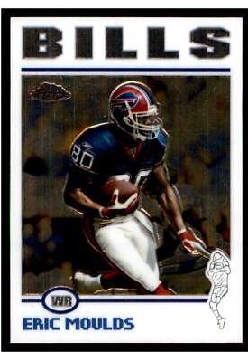Eric Moulds #7 Football Cards 2004 Topps Chrome