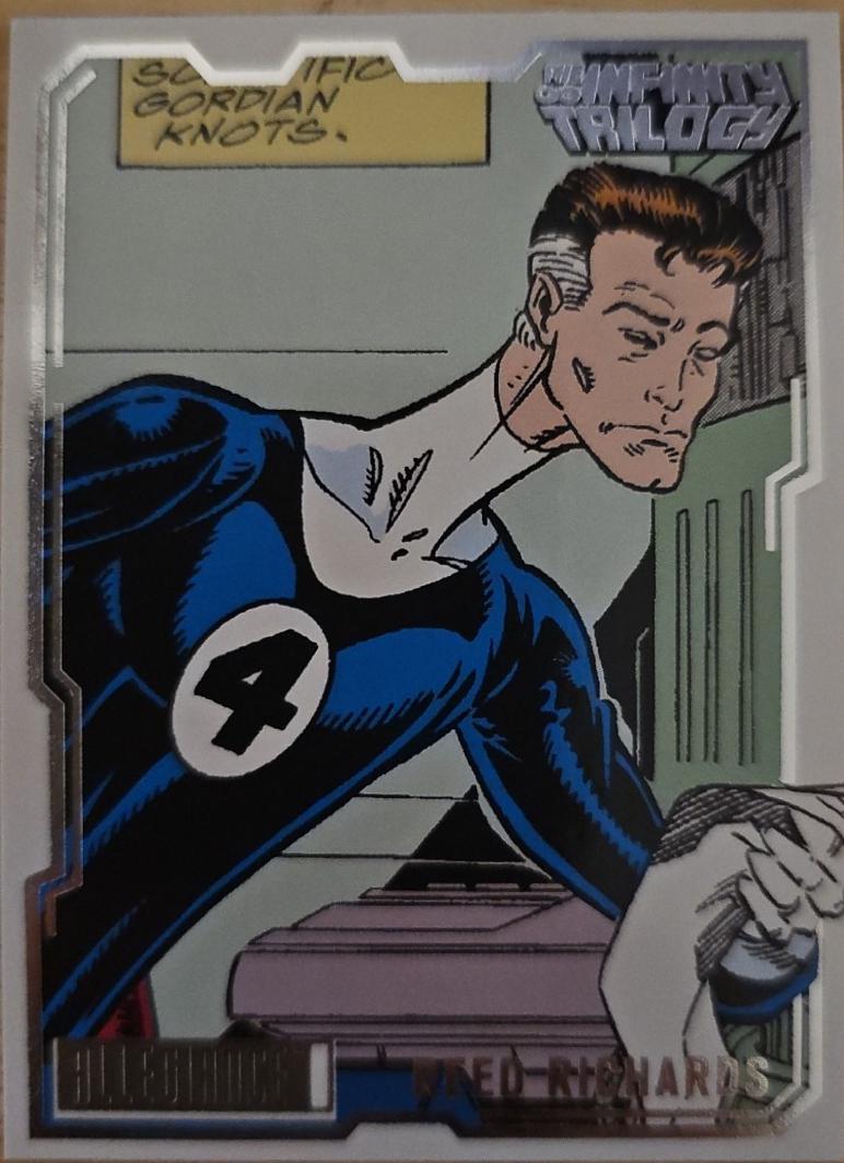 Reed Richards #45 Marvel 2023 Upper Deck Allegiance Infinity Trilogy