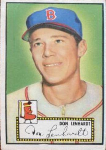 Don Lenhardt #4 Baseball Cards 1952 Topps