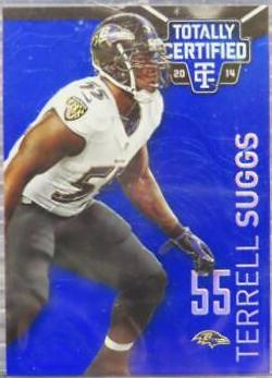 Terrell Suggs [Mirror Platinum Blue] #8