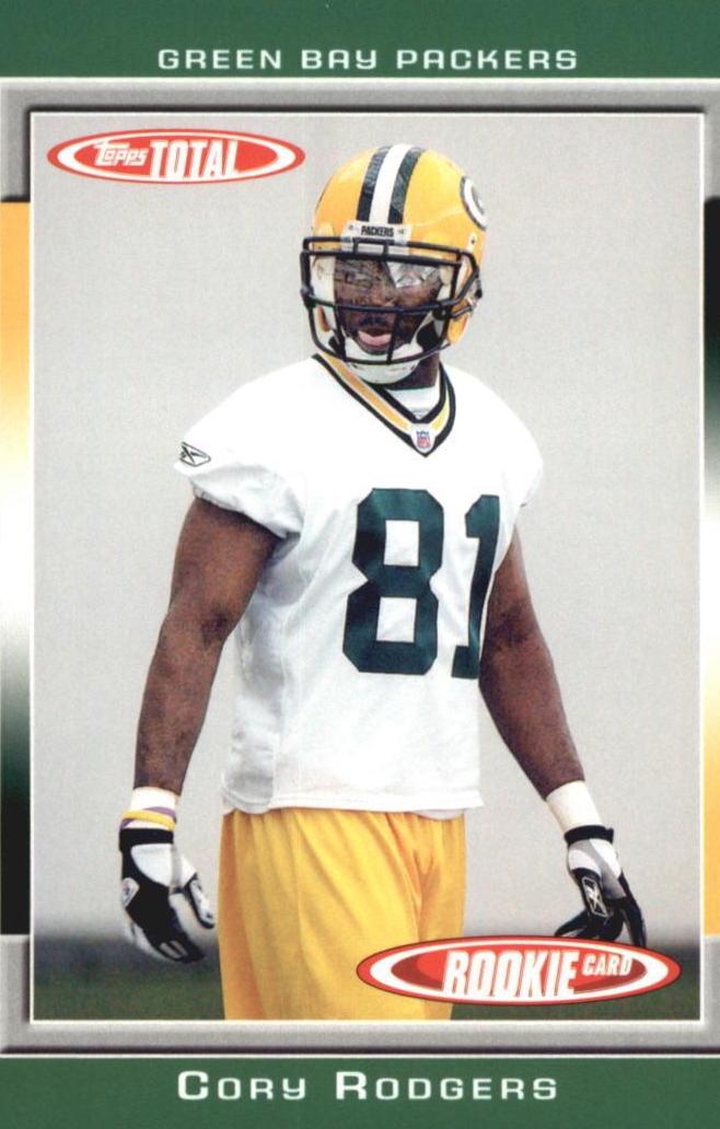 Cory Rodgers #467 Football Cards 2006 Topps Total