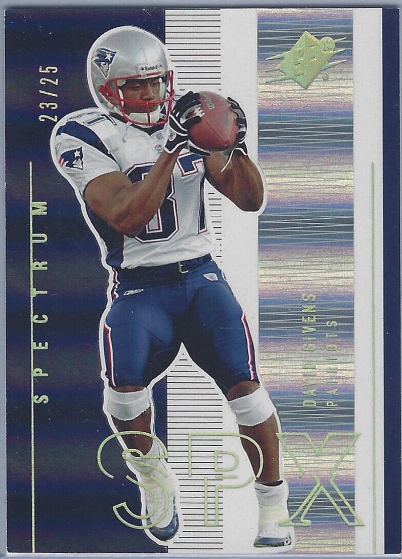 David Givens #56 2005 Spx Football