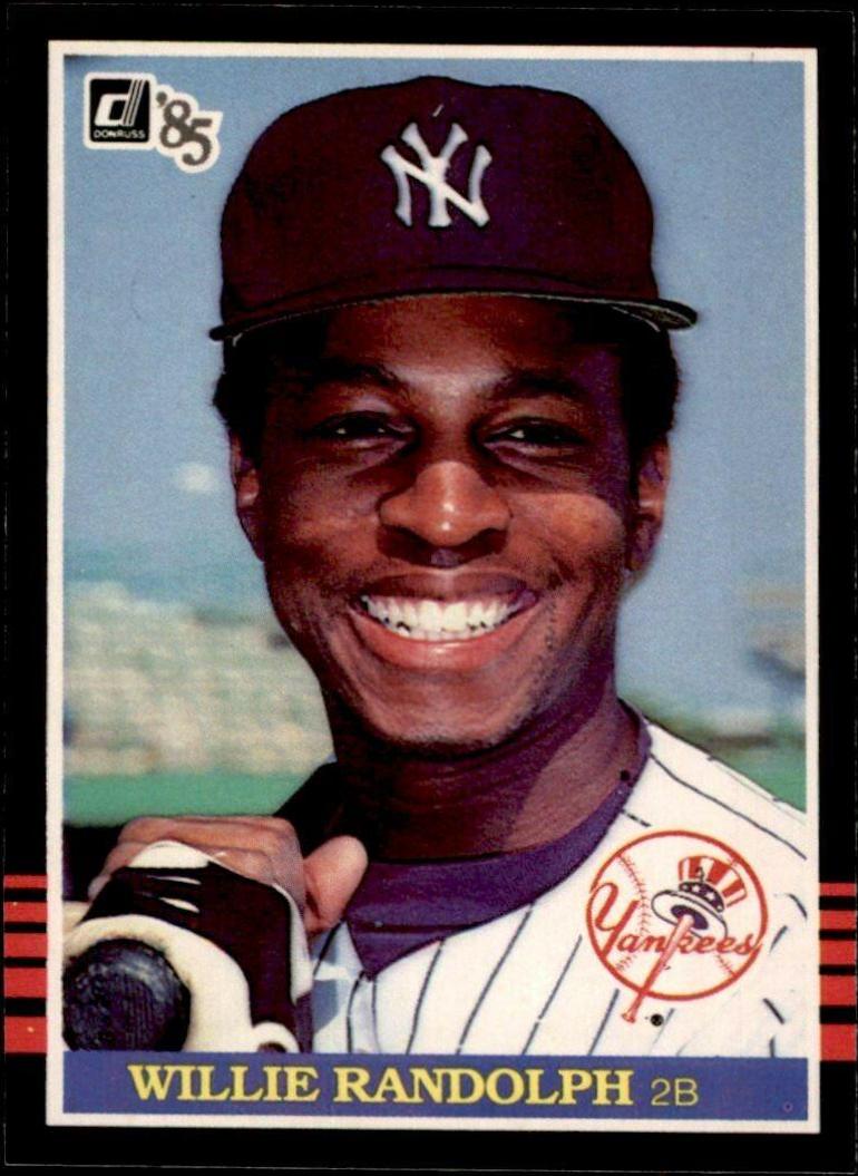 Willie Randolph #92 1985 Donruss Baseball