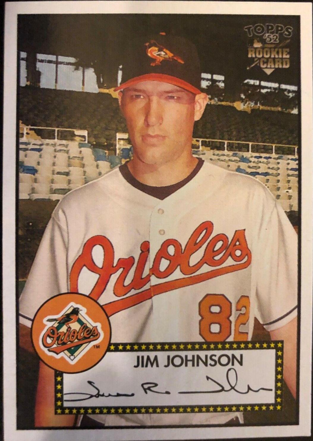 Jim Johnson #42 Baseball Cards 2006 Topps '52
