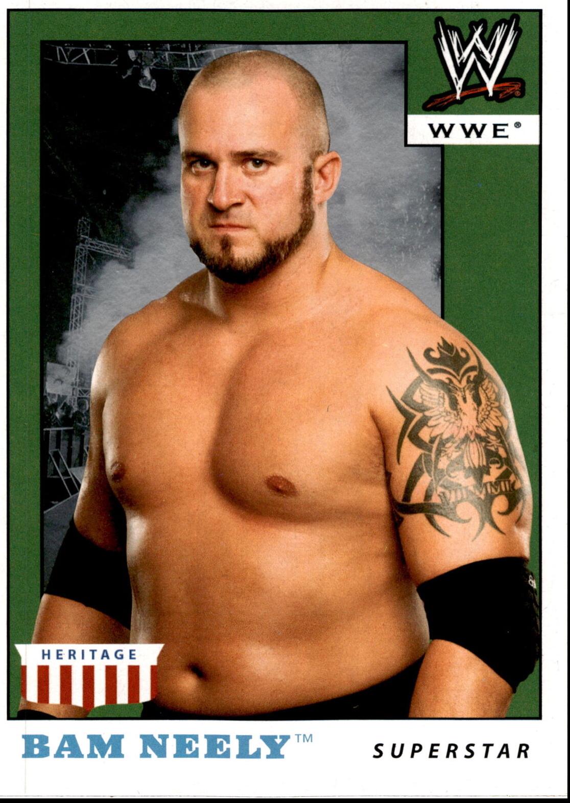 Bam Neely #3 Wrestling Cards 2008 Topps Heritage IV WWE