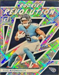Elic Ayomanor [Cosmic] #2 Football Cards 2025 Panini Donruss Rookie Revolution Prices