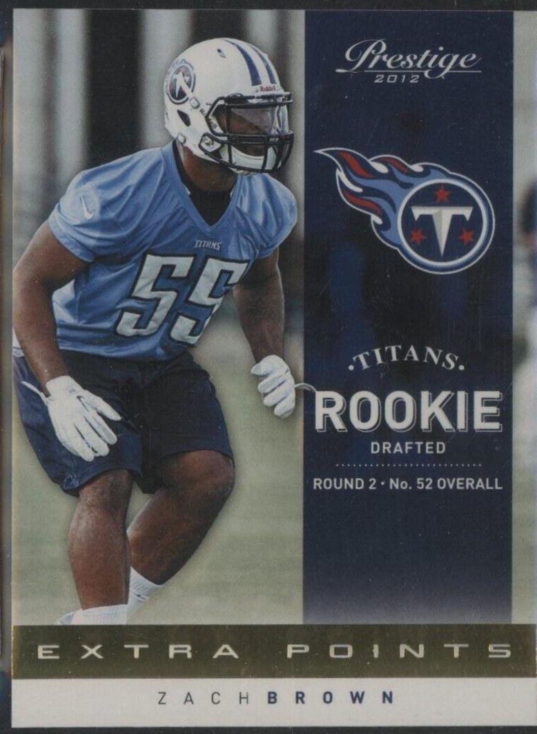 Zach Brown [Extra Points Gold] #220