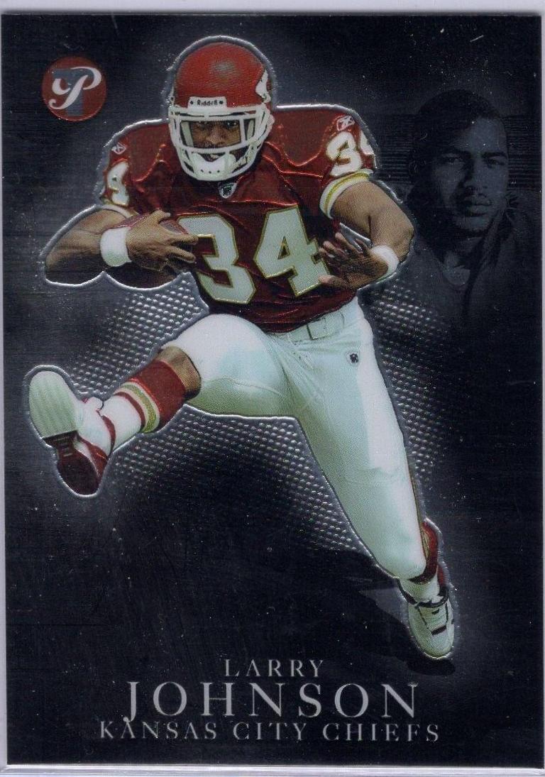 Larry Johnson #113 2003 Topps Pristine Football