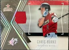 Chris Burke [Materials] #19 Baseball Cards 2005 Spx Prices
