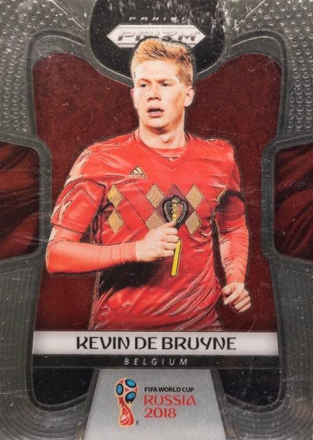 Kevin De Bruyne #17 Soccer Cards 2018 Panini Prizm World Cup