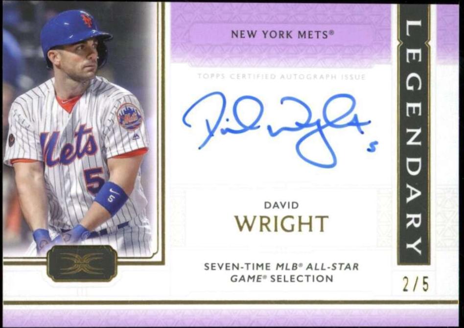 David Wright [Purple] #LAC-DW