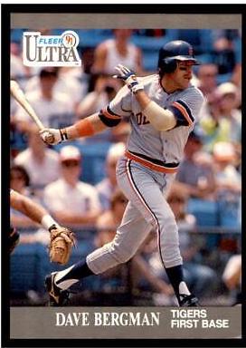 Dave Bergman #120 Baseball Cards 1991 Ultra