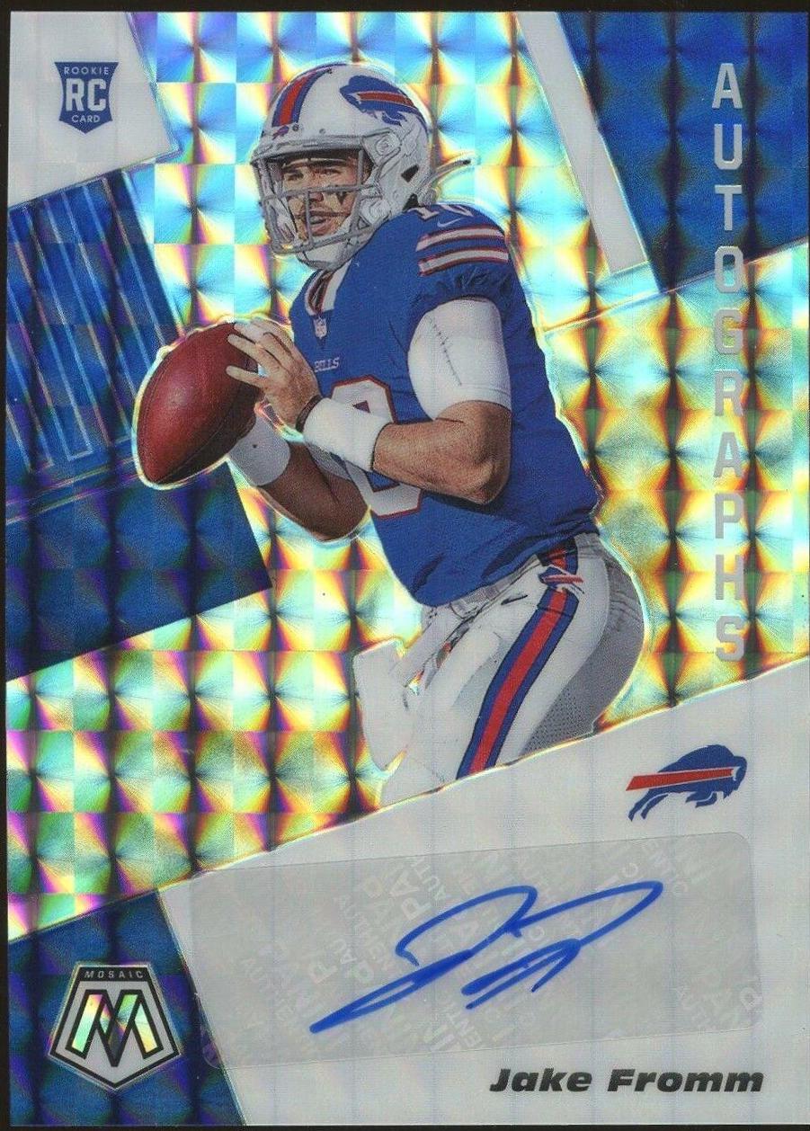Jake Fromm #RA42 2020 Panini Mosaic Football Rookie Autographs