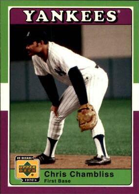 Chris Chambliss #42 Baseball Cards 2001 Upper Deck Decade 1970's