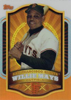 Willie Mays #MBC2 Baseball Cards 2012 Topps Retail Refractor