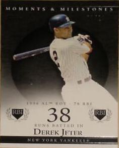 Derek Jeter [38 RBI Black] #82