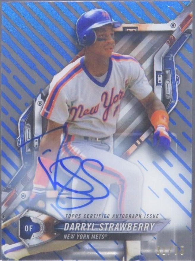 Darryl Strawberry [Autograph Blue] #HT-DST