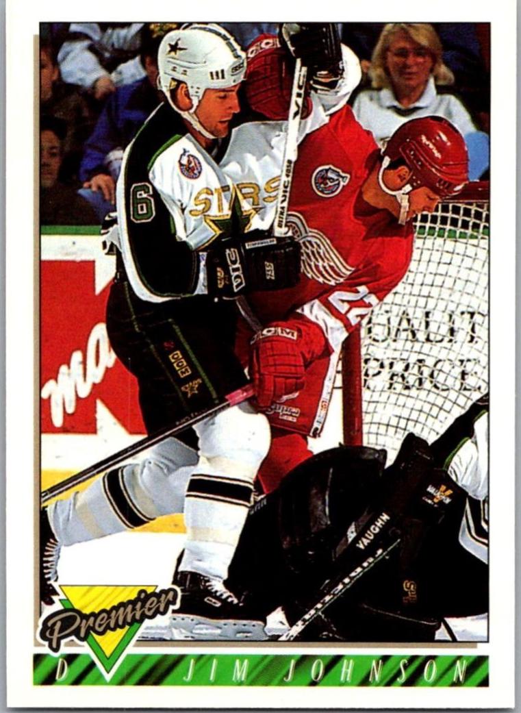 Jim Johnson #98 1993-94 O-Pee-Chee Premier Hockey