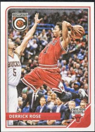 Derrick Rose #219 2015-16 Panini Complete Basketball