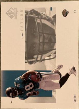 Fred Taylor #43 Football Cards 2001 SP Authentic