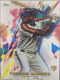 Yordan Alvarez #25 Baseball Cards 2020 Topps Inception