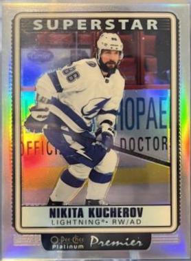 Nikita Kucherov #OP19 Hockey Cards 2021 O-Pee-Chee Platinum Premier