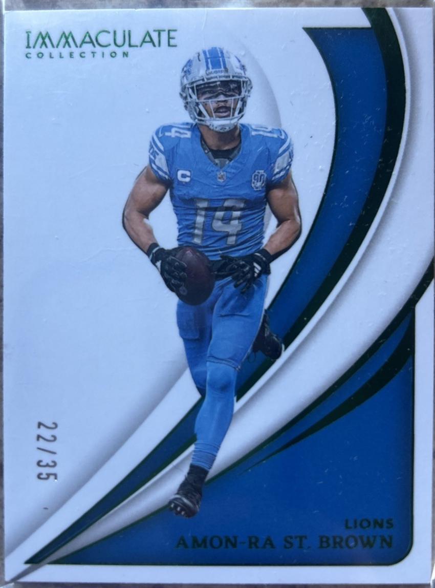 Amon-Ra St. Brown [Blue] #9