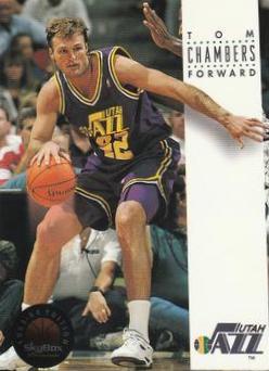 Tom Chambers #286 Basketball Cards 1993 Skybox Premium