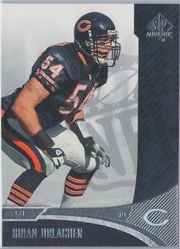 Brian Urlacher #17 Football Cards 2006 SP Authentic