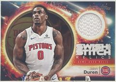Jalen Duren #SST-JD Prices | 2025 Topps Swish and Stitch Relic 