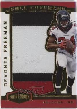 Devonta Freeman #8 Football Cards 2018 Panini Plates & Patches