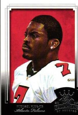 Michael Vick #4 Football Cards 2003 Panini Donruss Gridiron Kings