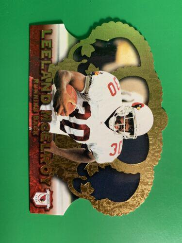 Leeland McElroy #CR-107 Football Cards 1996 Pacific Crown Royale