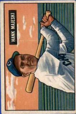 Hank Majeski #12 Baseball Cards 1951 Bowman