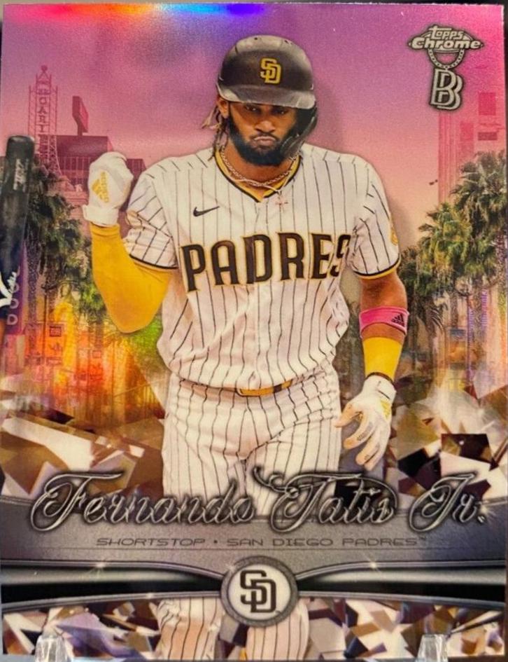 Fernando Tatis Jr. #RL-5 Baseball Cards 2022 Topps Chrome Ben Baller Ridin' Low
