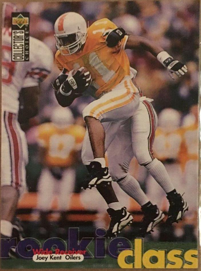 Joey Kent #35 Football Cards 1997 Collector's Choice