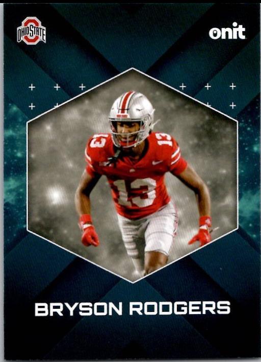 Bryson Rodgers #B-10 2025 Onit Athlete Gravity Ohio State Buckeyes Football