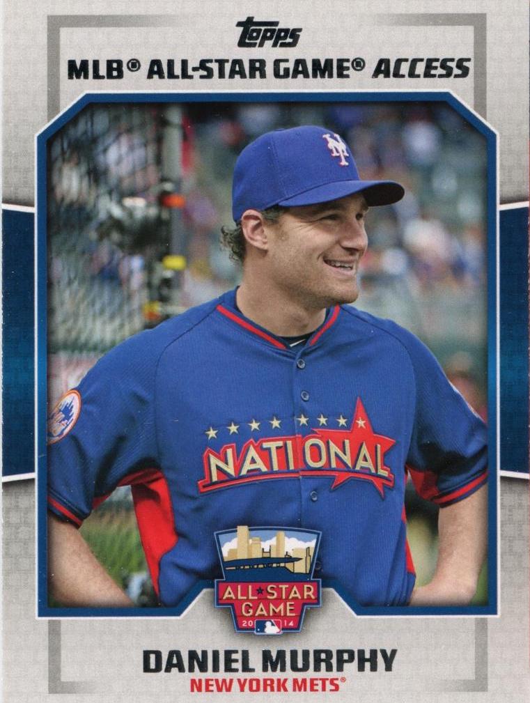 Daniel Murphy #ASA-DM Baseball Cards 2014 Topps Update All Star Access