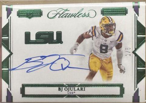 BJ Ojulari [Autograph Emerald] #113